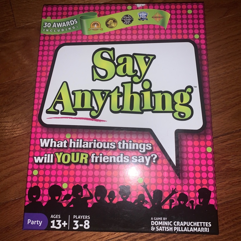 Say Anything Board Game